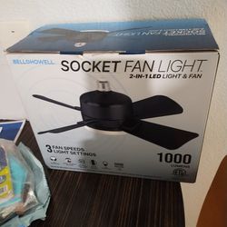 Socket Fan Light 