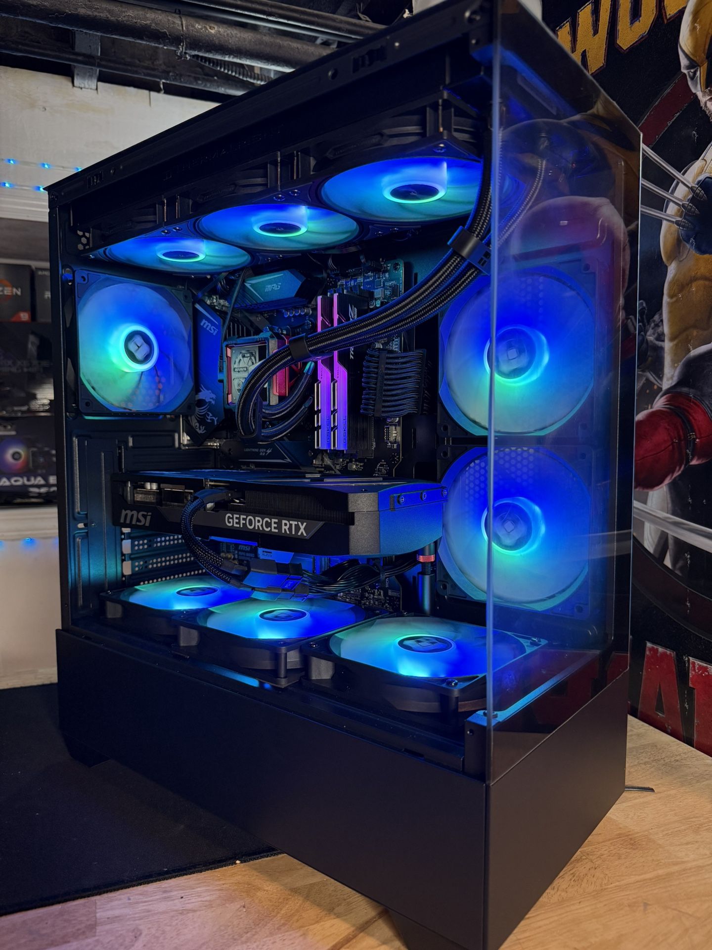 4k Ready Ryzen 9 And Rtx 5070ti Gaming Pc
