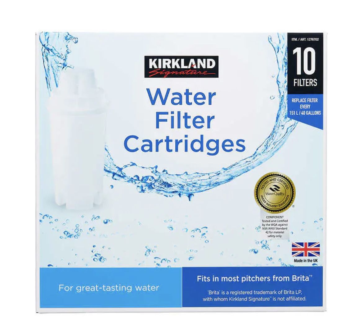 Kirkland Water Filter Cartridges 