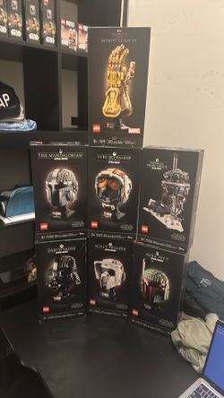 LEGO STAR WARS HELMETS