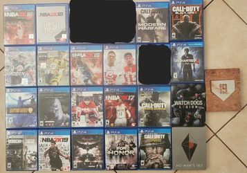 PLAYSTATION 4 VIDEO GAMES
