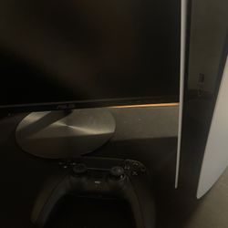 ps5 digital edition + asus monitor 
