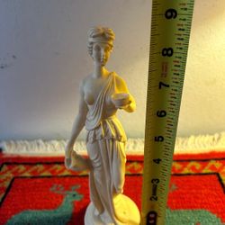 Escultura Italiana Época Resina 9 Plg