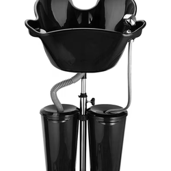 Portable shampoo bowl and reclining chair