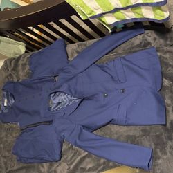 Full Blue Suit Set 