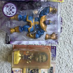Kobe Bryant Bobble And Thanos Toy Figure 