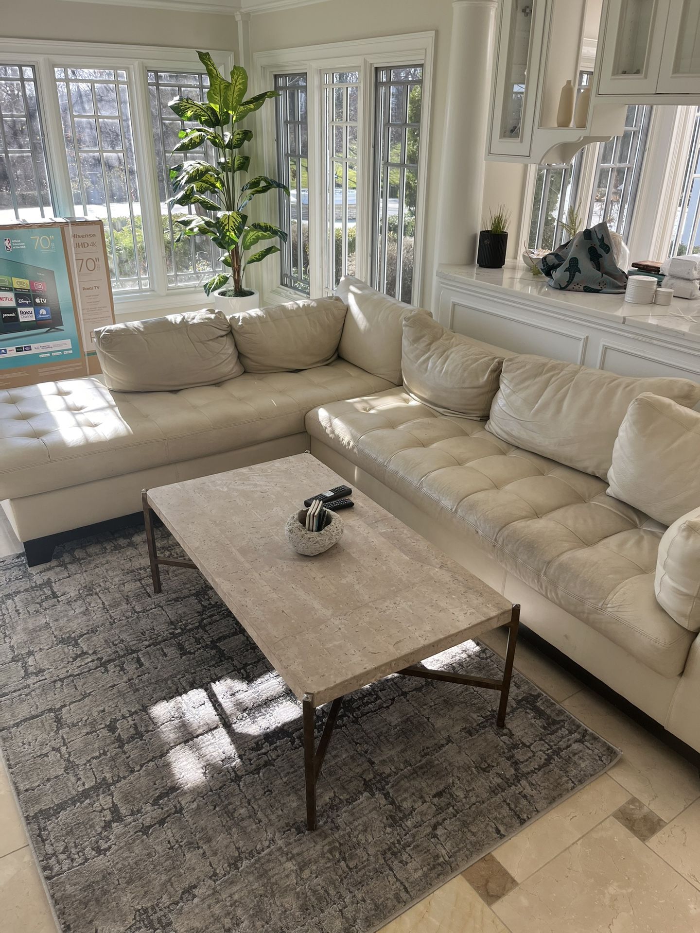 Leather Couch