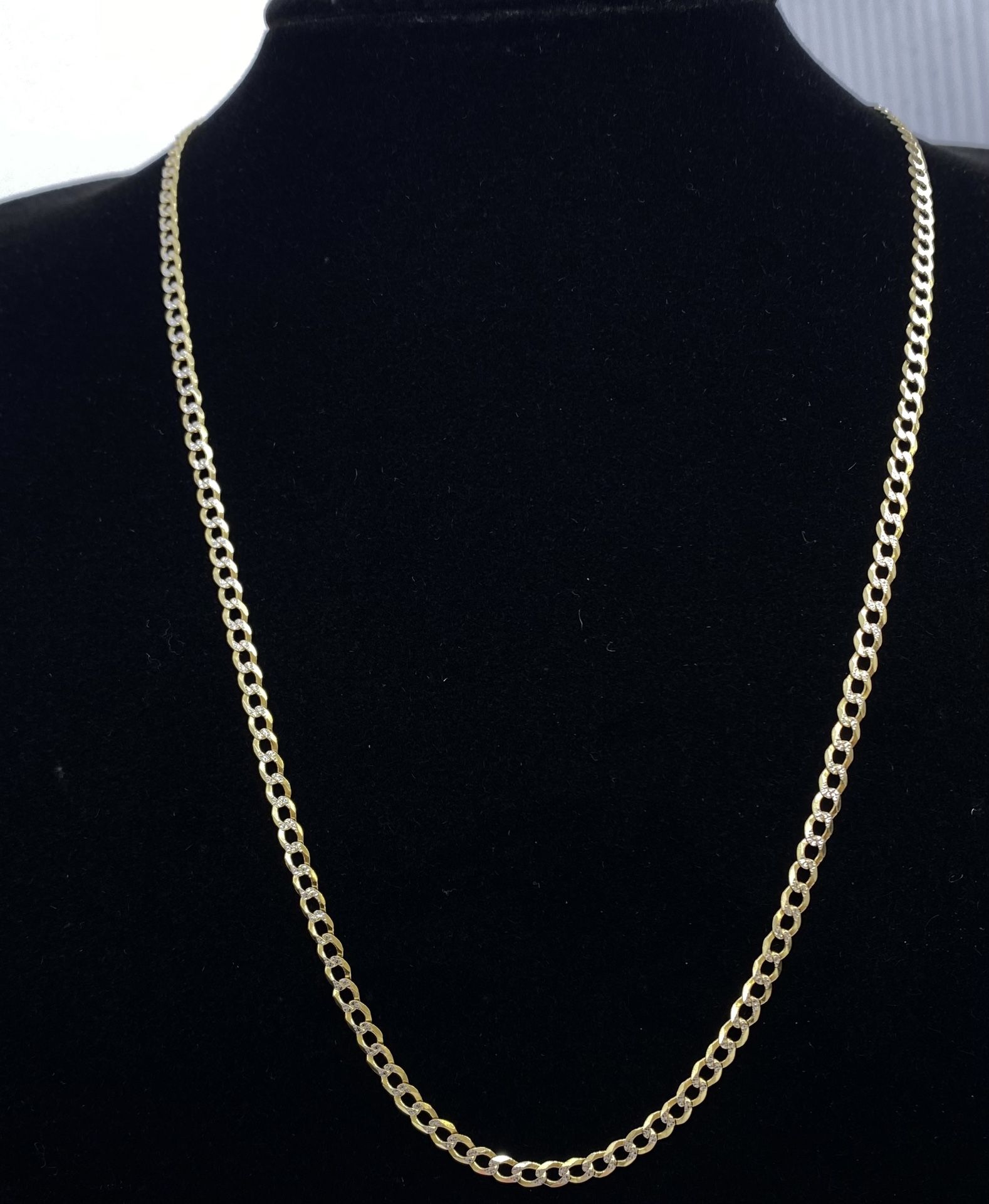 $950 Two Tone Gold Cuban Chain