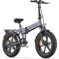 ENGWE EP-2-PRO Folding-Electric-Bike Adults - 750W ENGWE-E-Bike 20"×4.0" Fat Tire Electric Bicycle with 48V 13AH Removable Battery 28MPH Full Suspensi
