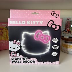 Hello Kitty, Wall Light Up Decor 