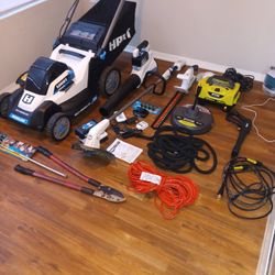 Lawn Care And Pressure Washer 