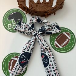 Houston Texans Bow Scrunchie 