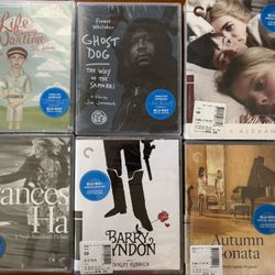 Unopened Criterion Blu-rays 