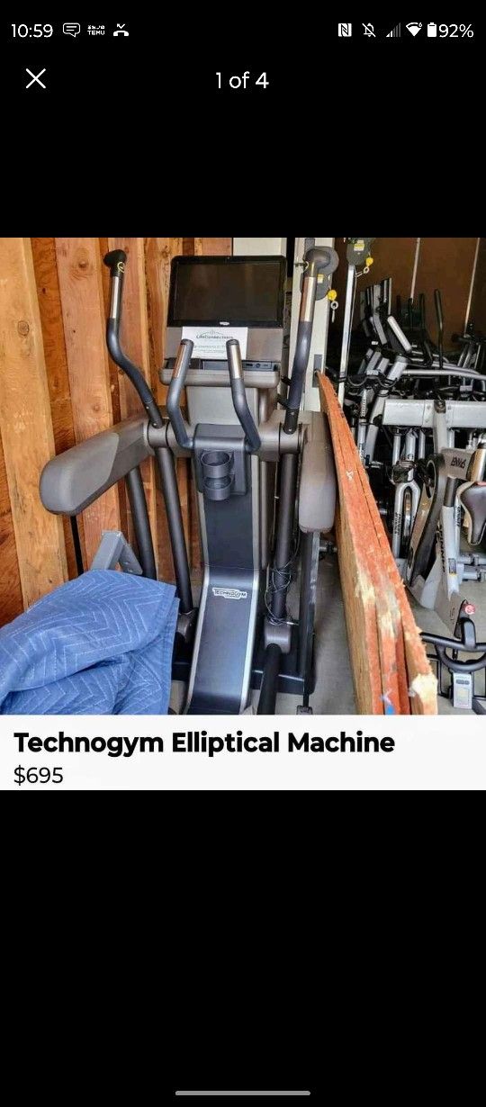 Techogym Elliptical Machine
