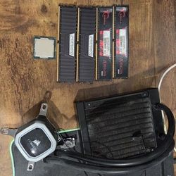 DDR4 32GB 3000MHZ+ CPU AND COOLER