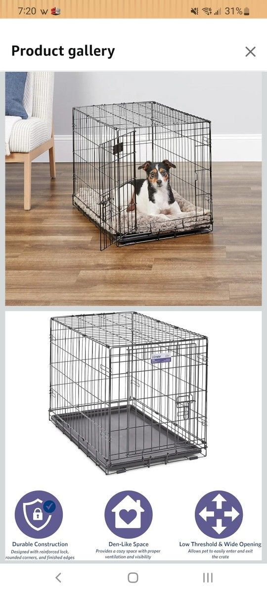 30in Collapsible Foldable Crate