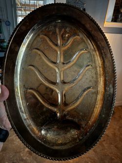 Vintage Silver Plated ‘Tree of Life’ Platter