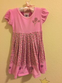 Nice flowery pink dress