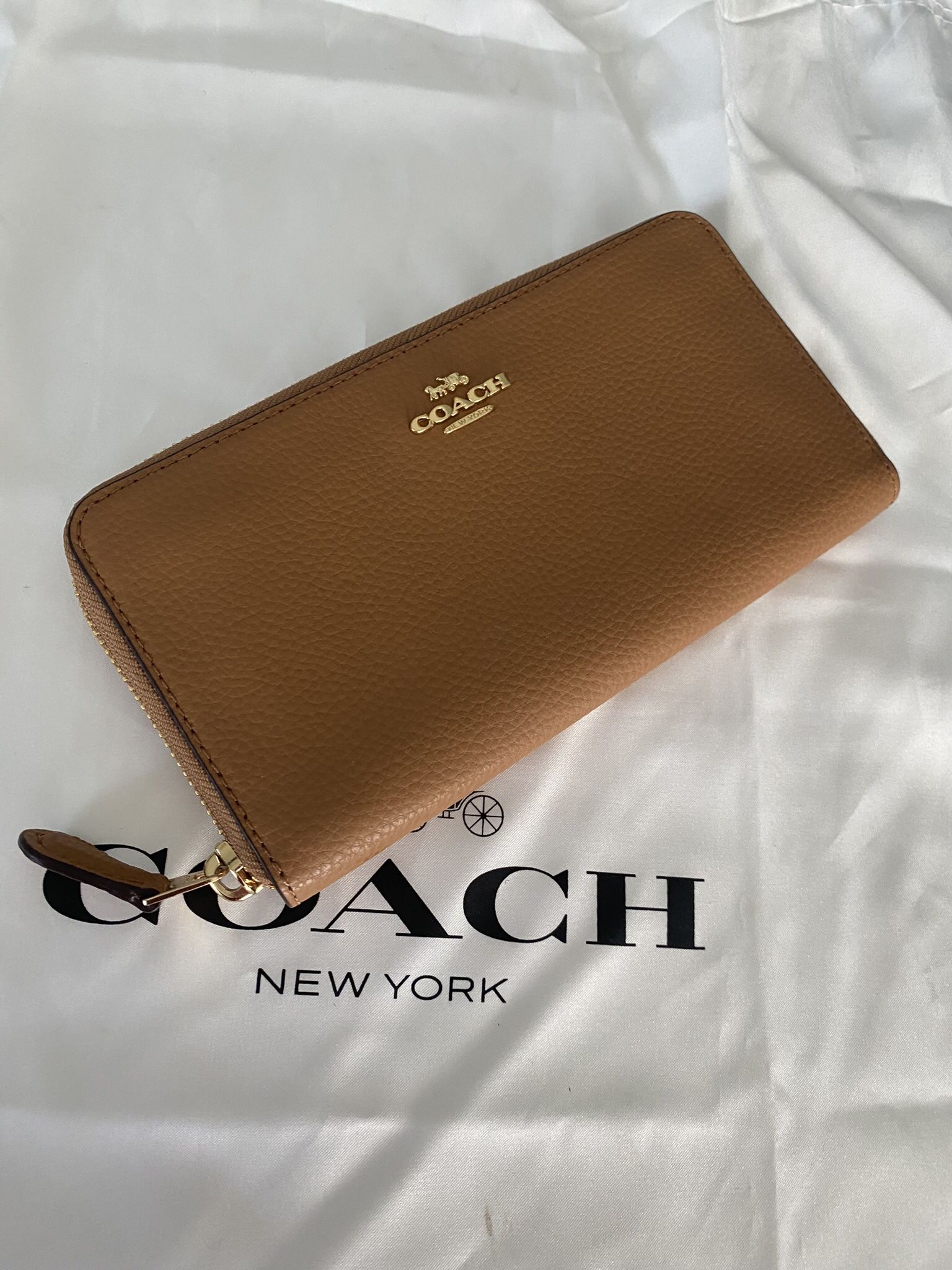 Coach Full Size Zip Wallet 