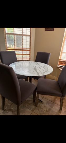 Table with chairs