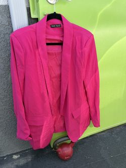 SHEIN Pink Blazer XL