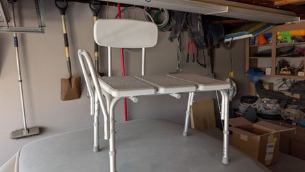 Brand new, shower chair, over bathtub $10