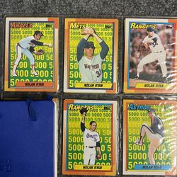 Nolan Ryan 5 Card Baseball Card Set
