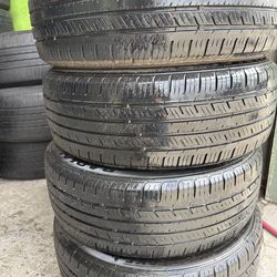 185/55R15 4 used tires