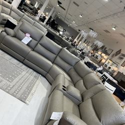 Power Gray Sectional 