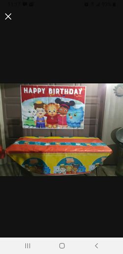 Daniel Tiger Back Drop