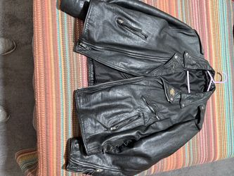 Black Leather Motorcycle Jacket