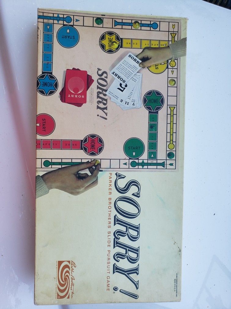 Vintage Sorry Game Like New