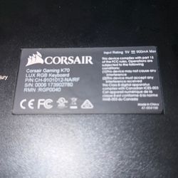 Corsair K70 Key Board