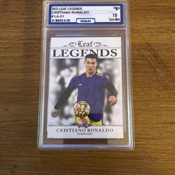2022 Leaf Legends Cristiano Ronaldo