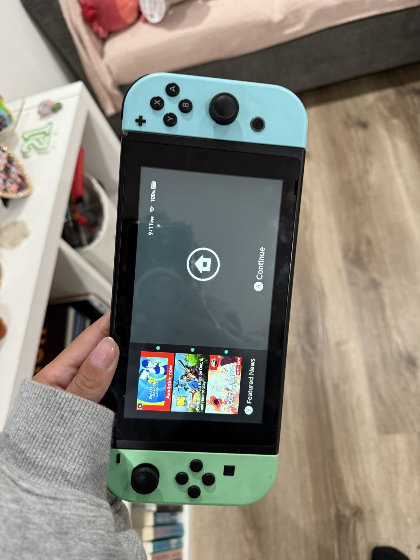 Animal Crossing switch 