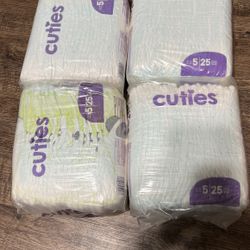 Cuties Diapers 