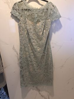 Seafoam Green Tadashi shoji Dress