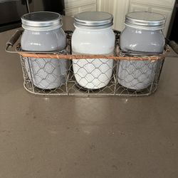 3 Country Jar Deco 