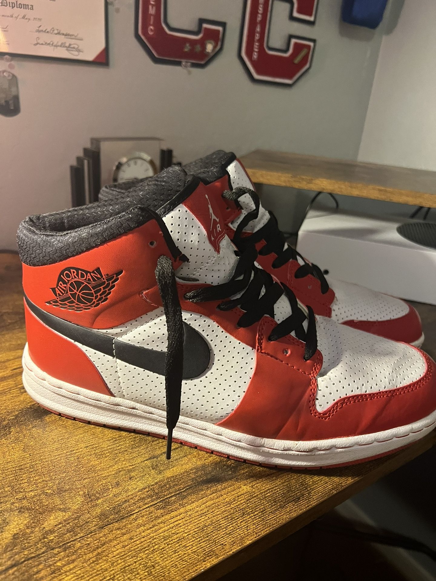 Nike Air Jordan Alpha 1 "Chicago" White/Black/Red