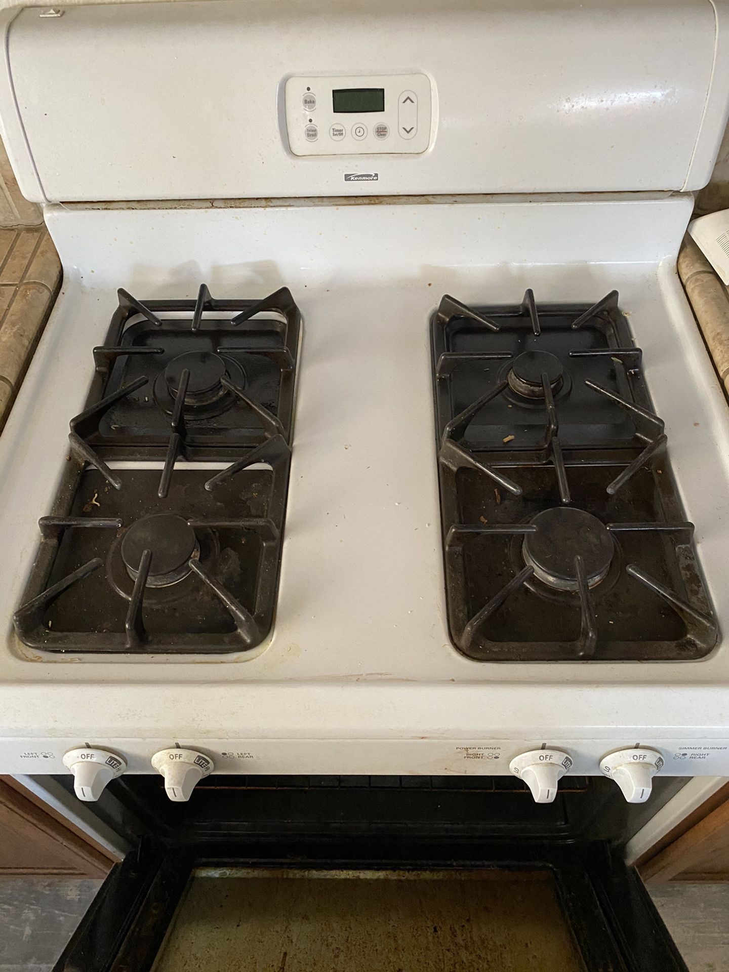 Kenmore Gas Stove 30”