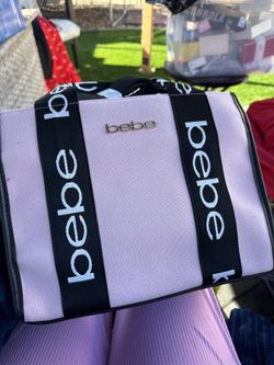 Bebe Canvas Satchel – Blush Pink (NWT)