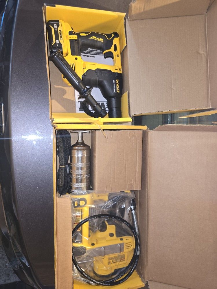 Dewalt 20v grease gun Dewalt 12 volt rotary hammer xtreme