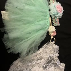 Baby Girl Clothing Picture Set