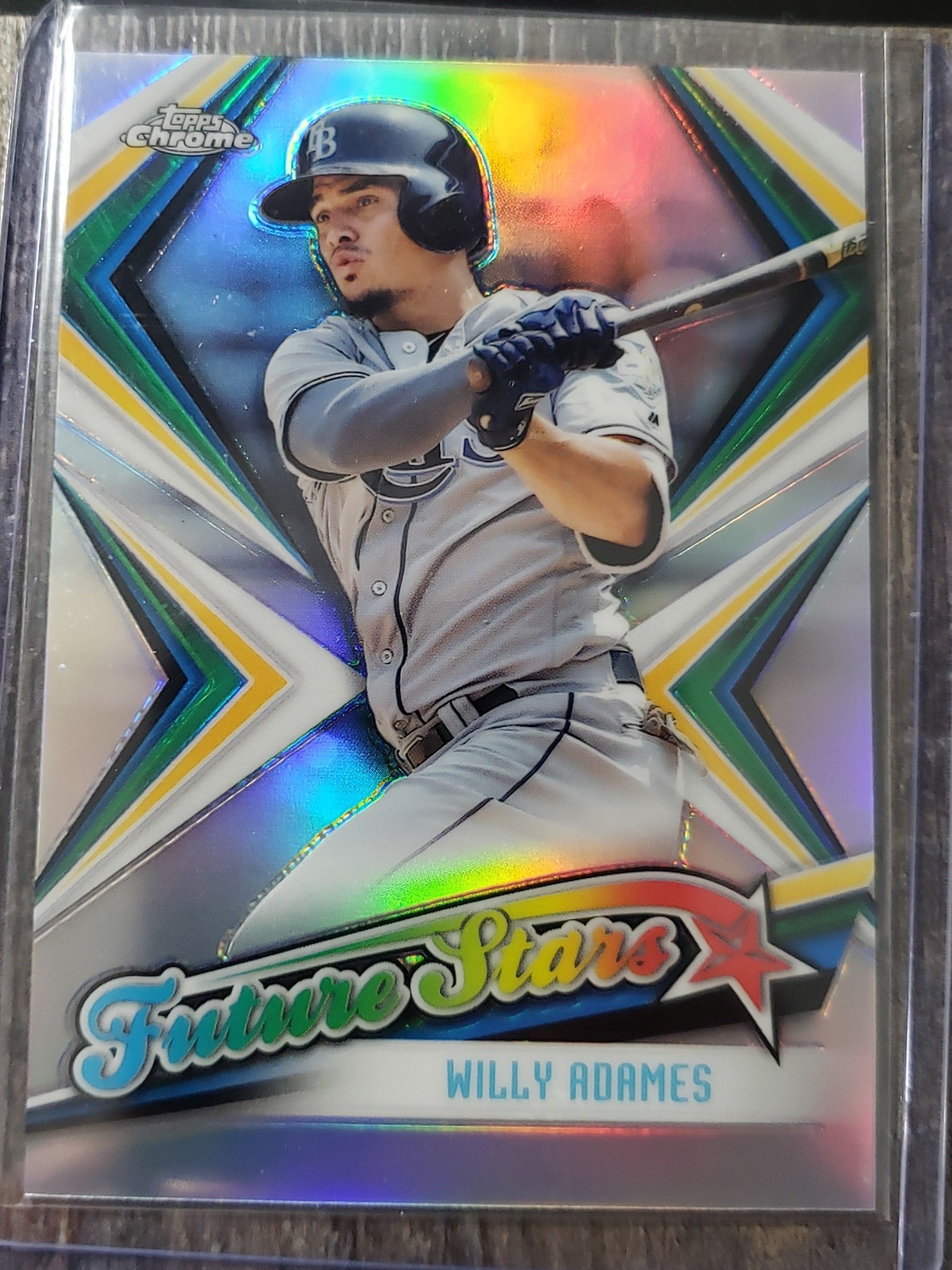Willy Adames topps chrome future stars refractor