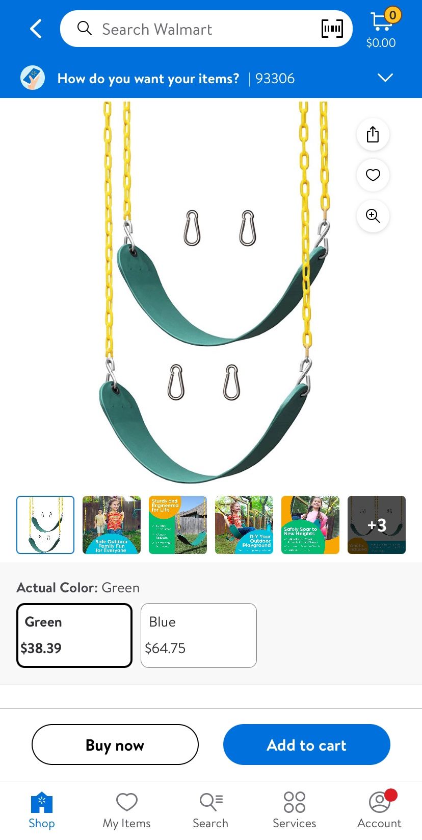 Jungle Gym Kingdom Swing Set