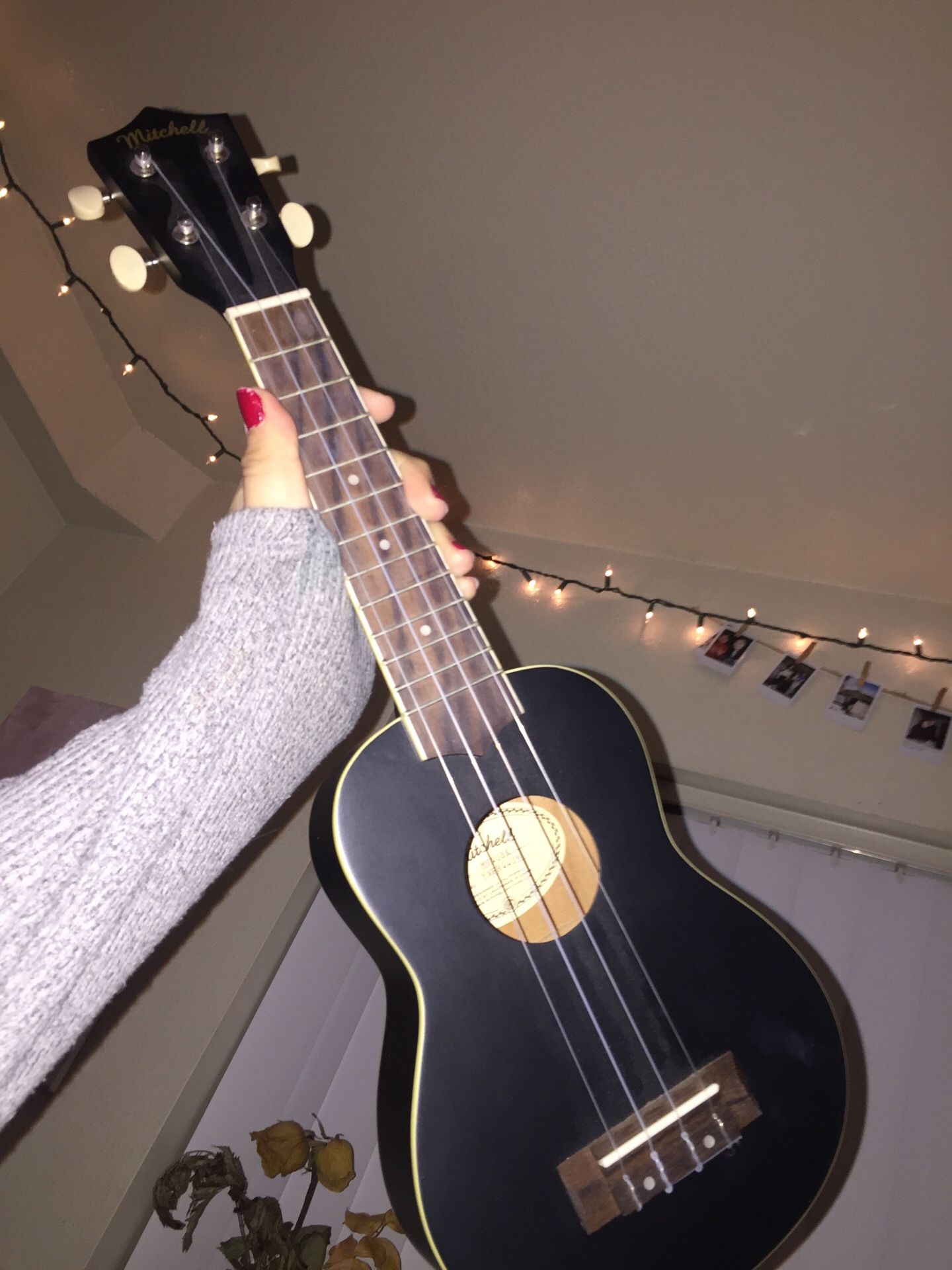 Mitchell MU40 Soprano Ukulele Black