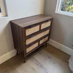 Walnut Mid-Century Dresser 