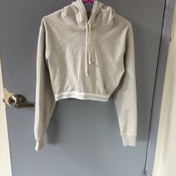 Calvin X Kith Size Small Crop Hoodie
