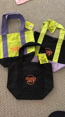 Trader Joe's Trick-or-Treat Canvas Tote Bags