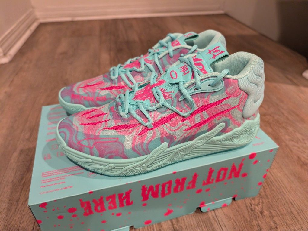 Puma Melo mb.03 Basketball Shoes Size 10.5